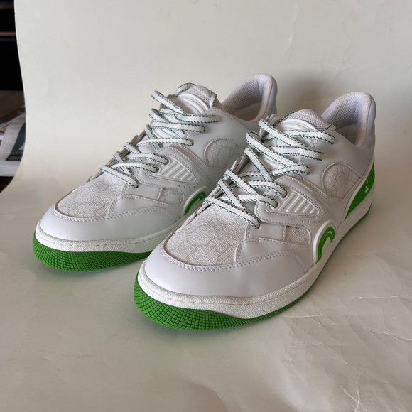 GUCCI Demetra Basket "GG" Canvas Logo Sneakers Size 10.5 (US) NIB #698785 - Picture 4 of 15